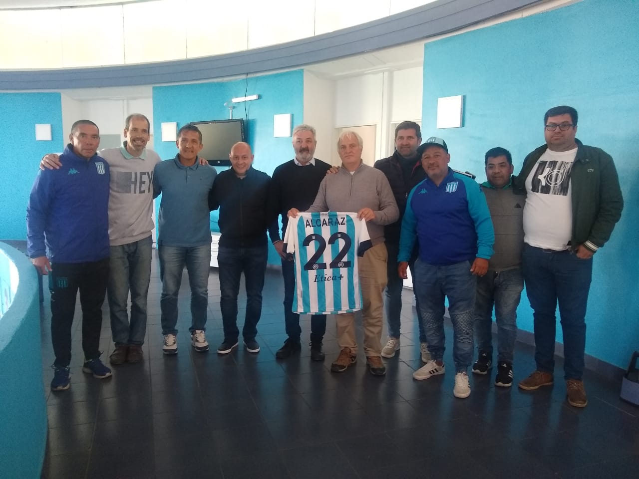 #Institucional REUNIÓN EN RACING CLUB