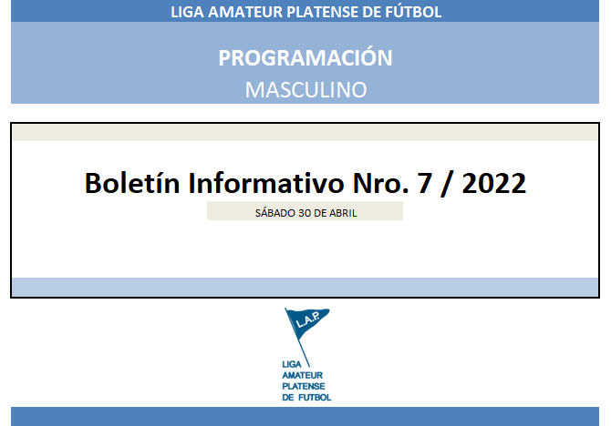 #Programación T. APERTURA  6TA FECHA PRIMERA A, 5TA FECHA PRIMERA B Y 2DA FECHA PRIMERA C