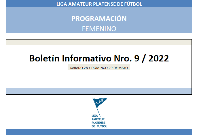 #Programación T. APERTURA 8VA FECHA