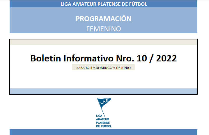 #Programación T. APERTURA 9NA FECHA
