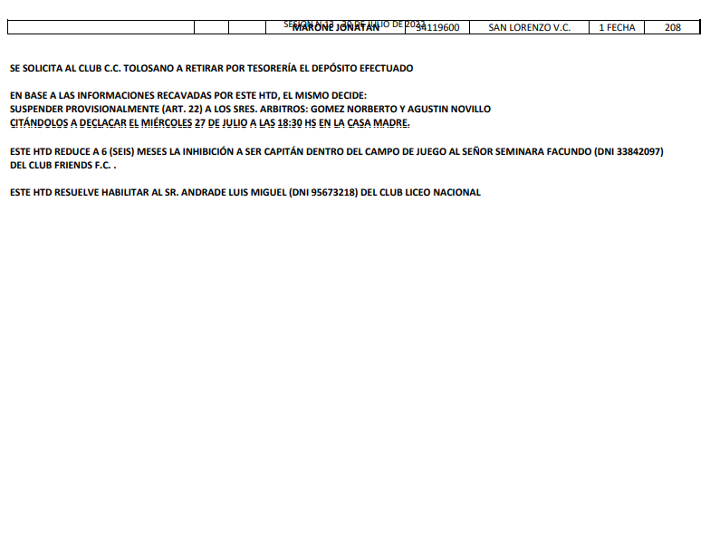 SESIÓN 14 – 2022 H. TRIBUNAL DE DISCIPLINA