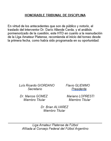 #TribunalDisciplina RECOMENDACIÓN T. CLAUSURA