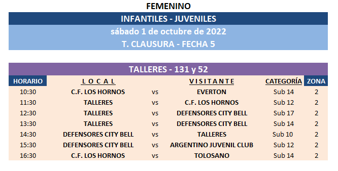 #ReProgramación RECTIFICACIÓN HORARIOS PROGRAMACIÓN NRO 21