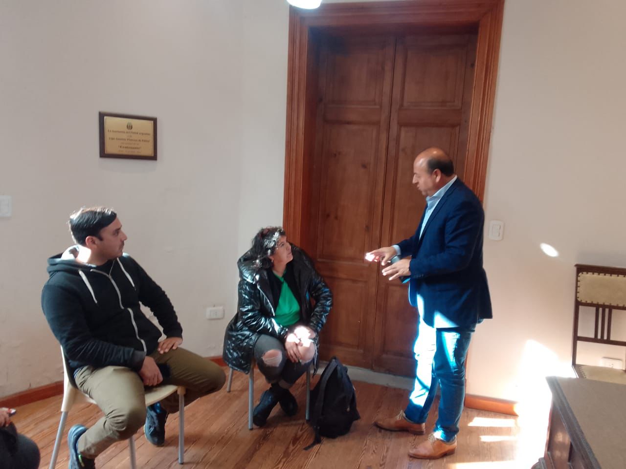 #Institucional REUNIÓN CON INADI POR UN FÚTBOL SIN DISCRIMINACIÓN Y SIN VIOLENCIA