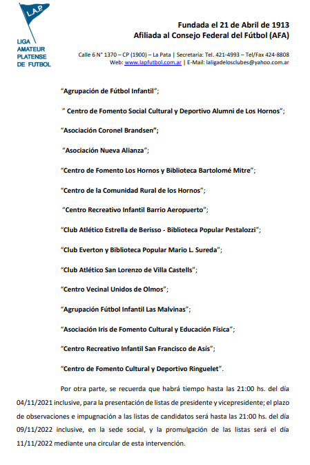 CIRCULAR N° 32 INTERVENCION DPPJ