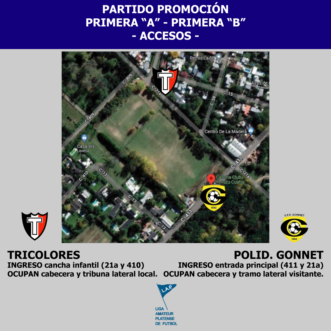 <strong>#Notificación ORGANIZACIÓN PARTIDO PROMOCIÓN #Mayores</strong>