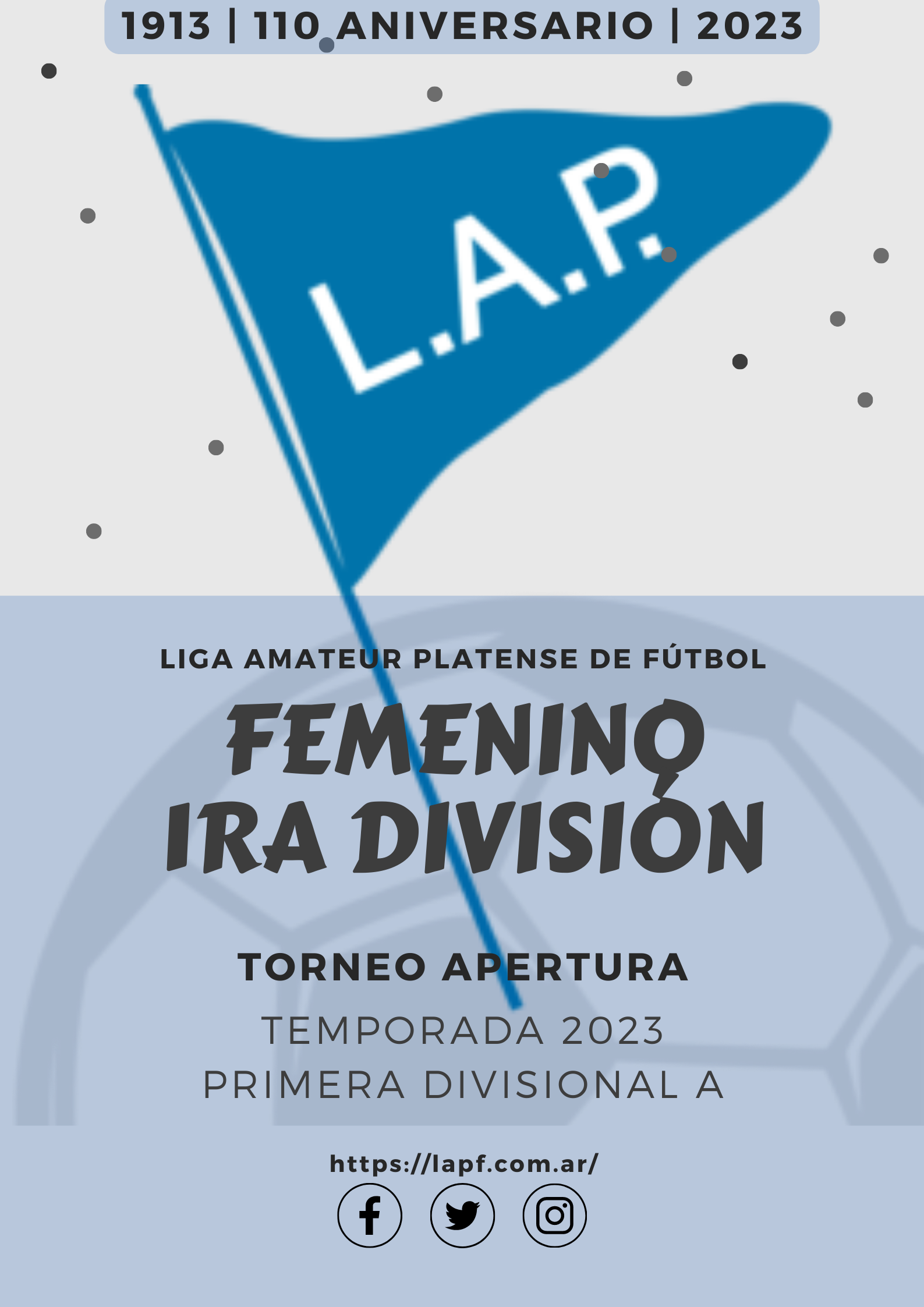 #Fixture FEMENINO PRIMERA A Y PRIMERA B T. APERTURA 2023