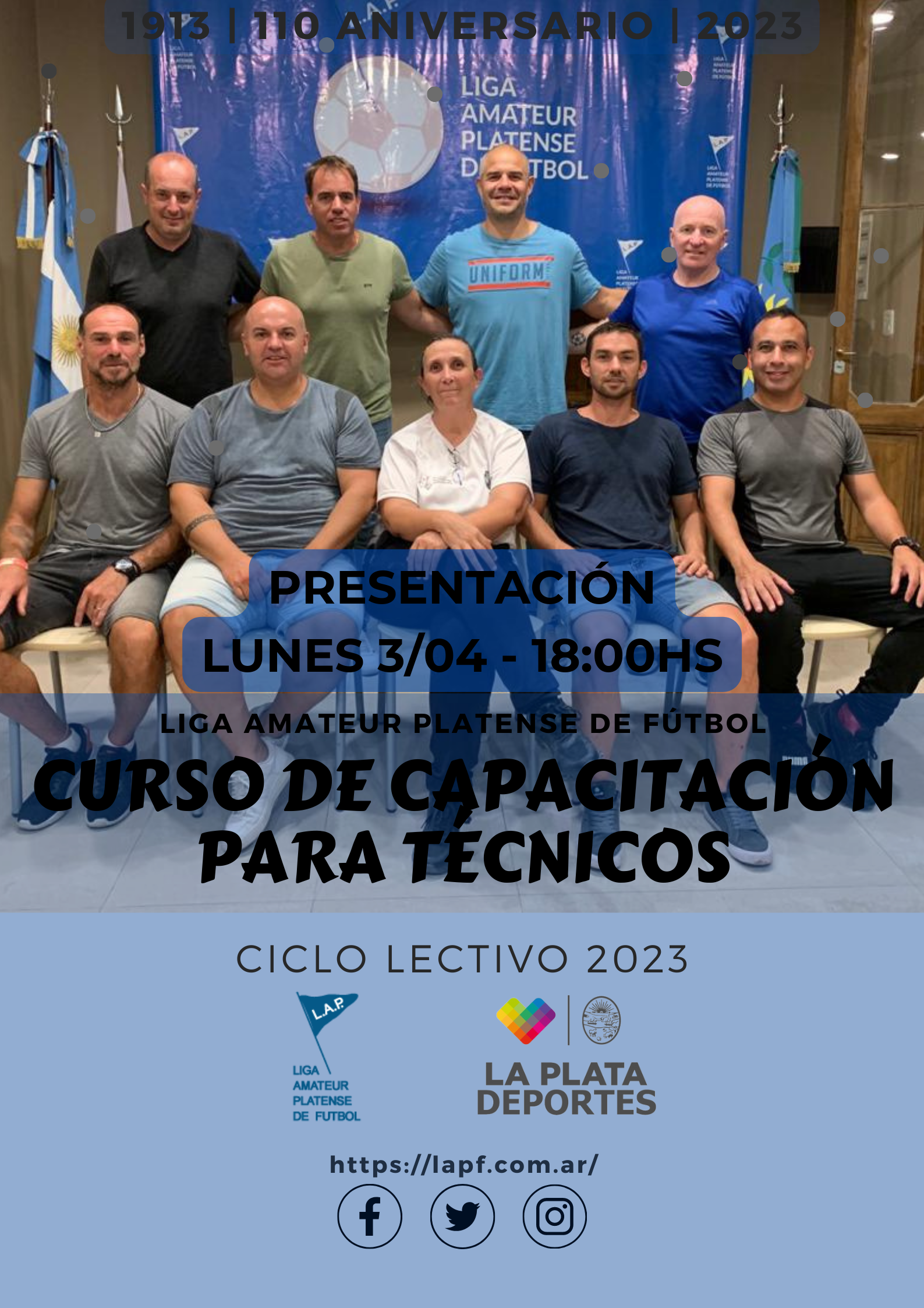 PRESENTACIÓN CURSO DT INFANTO - JUVENIL EDICIÓN 2023
