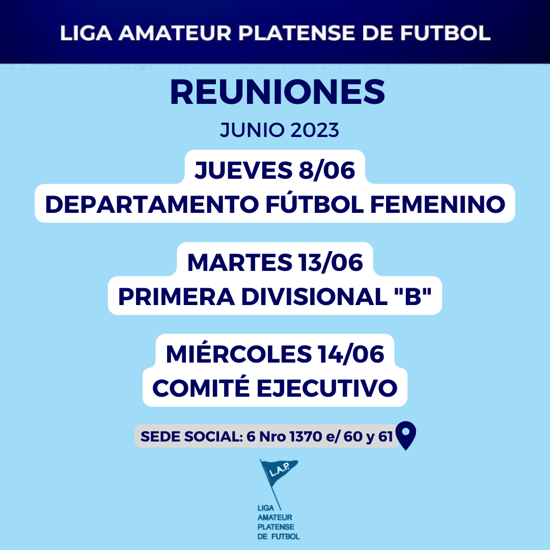 CONVOCATORIA COMITÉ EJECUTIVO – JUNIO 2023
