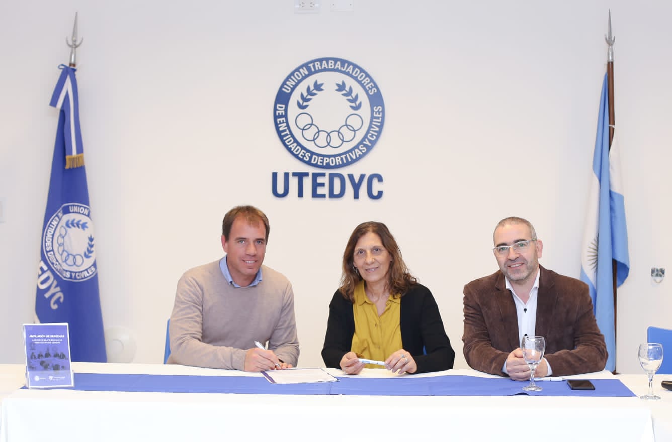LA LIGA FIRMÓ CON UTEDYC UN ACUERDO BILATERAL CON PERSPECTIVA DE GÉNERO