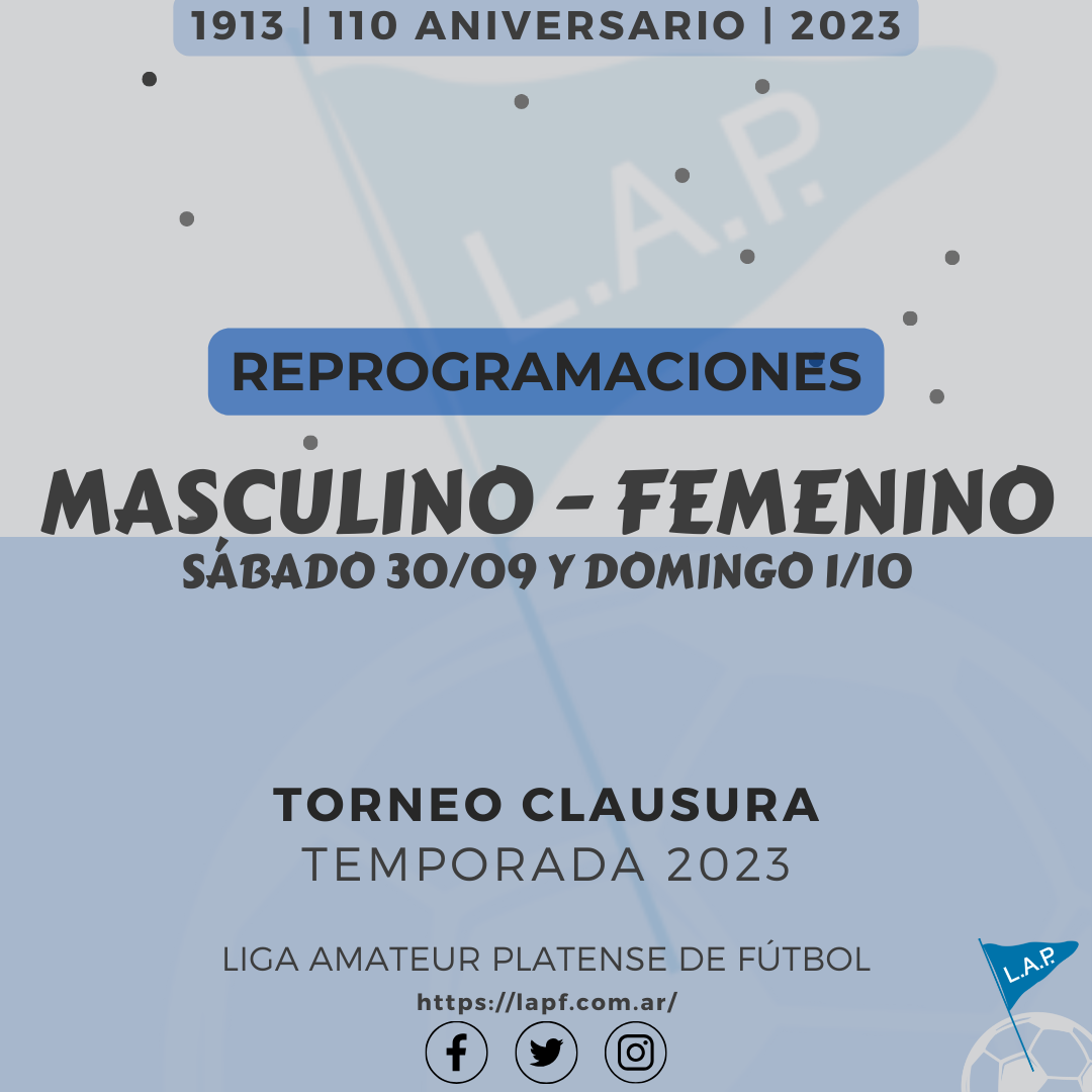 NOTIFICACIONES SÁBADO 30/09 Y DOMINGO 1/10