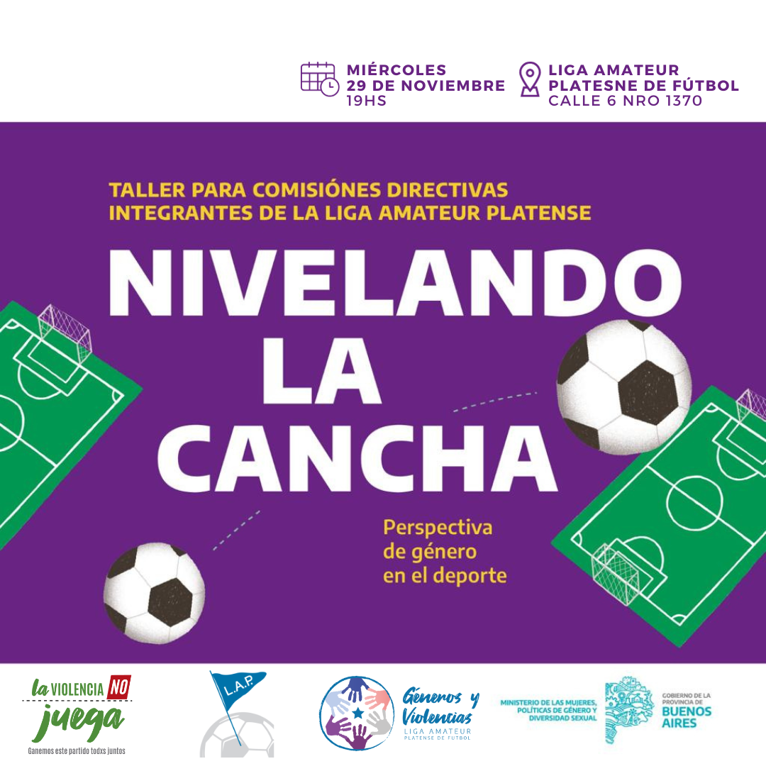 CAPACITACIÓN EN LEY MICAELA: NIVELANDO LA CANCHA. PERSPECTIVA DE GÉNERO EN EL DEPORTE