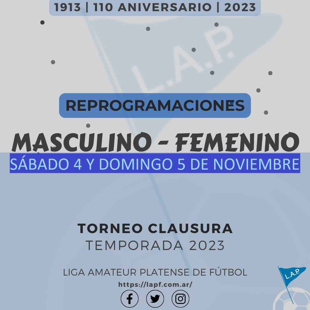 NOTIFICACIONES SÁBADO 4 Y DOMINGO 5 DE NOVIEMBRE