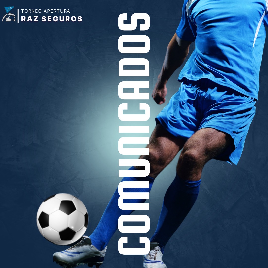 COMUNICADO OFICIAL: RECINTO Y RESPONSABLES DE JORNADA
