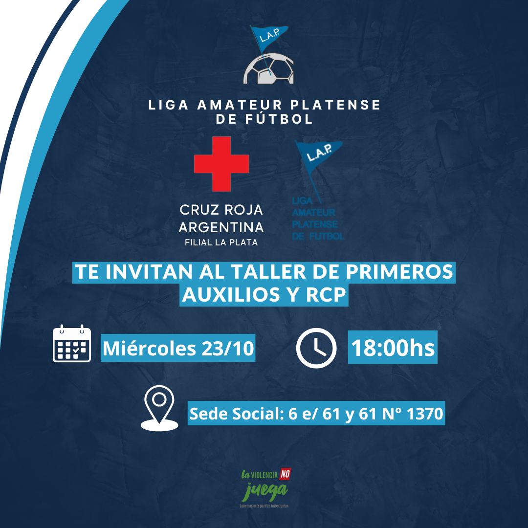 TALLER DE PRIMEROS AUXILIOS Y RCP