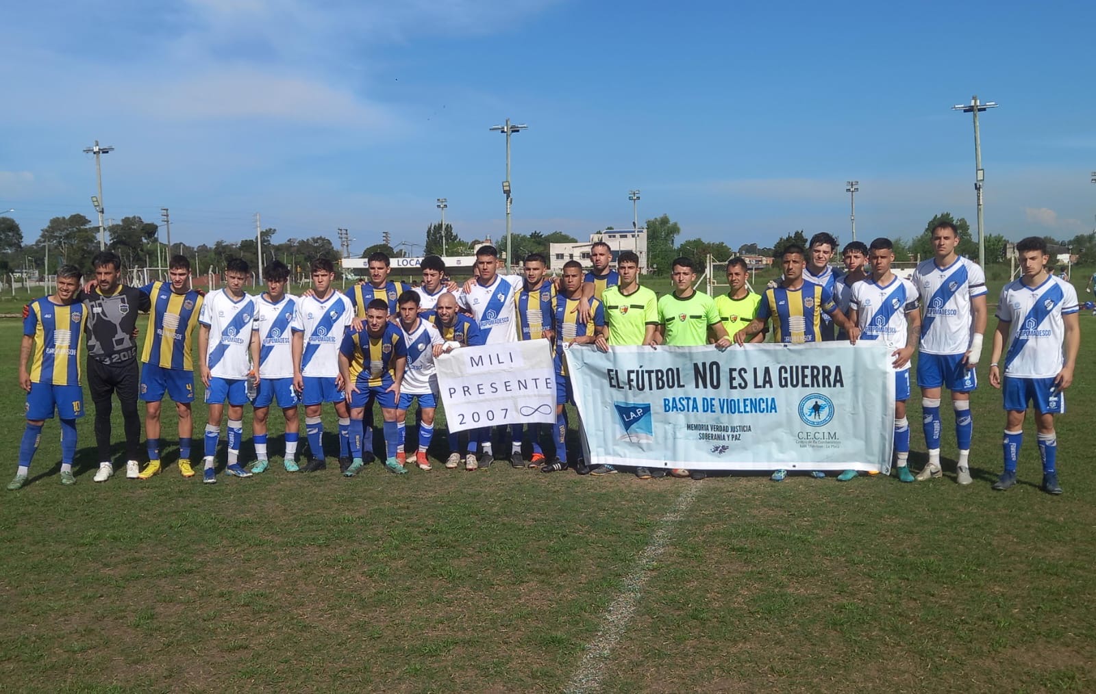 REFLEXIÓN DEL CECIM: EL FÚTBOL NO ES LA GUERRA