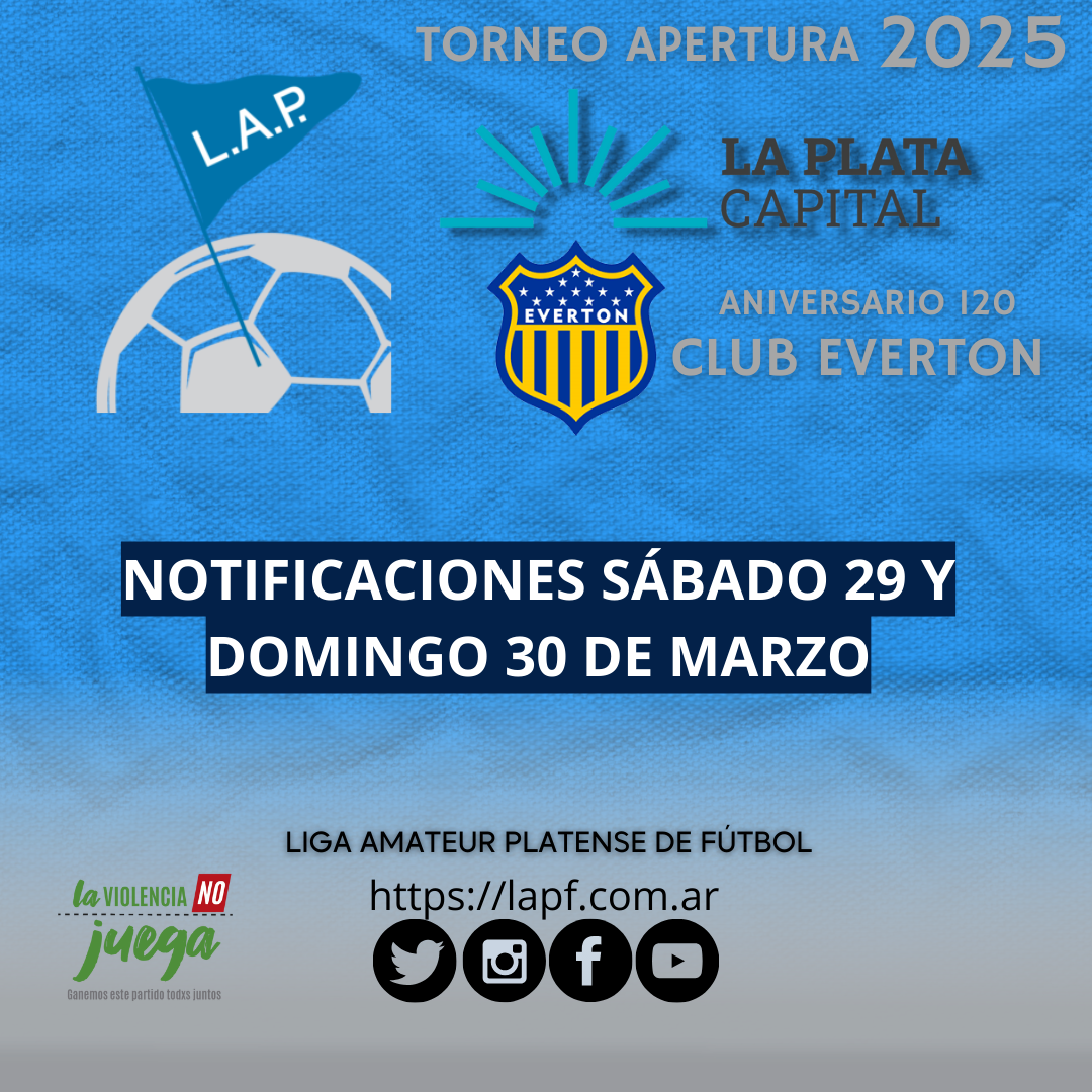 #ReProgramación NOTIFICACIONES SÁBADO 29 Y DOMINGO 30 DE MARZO