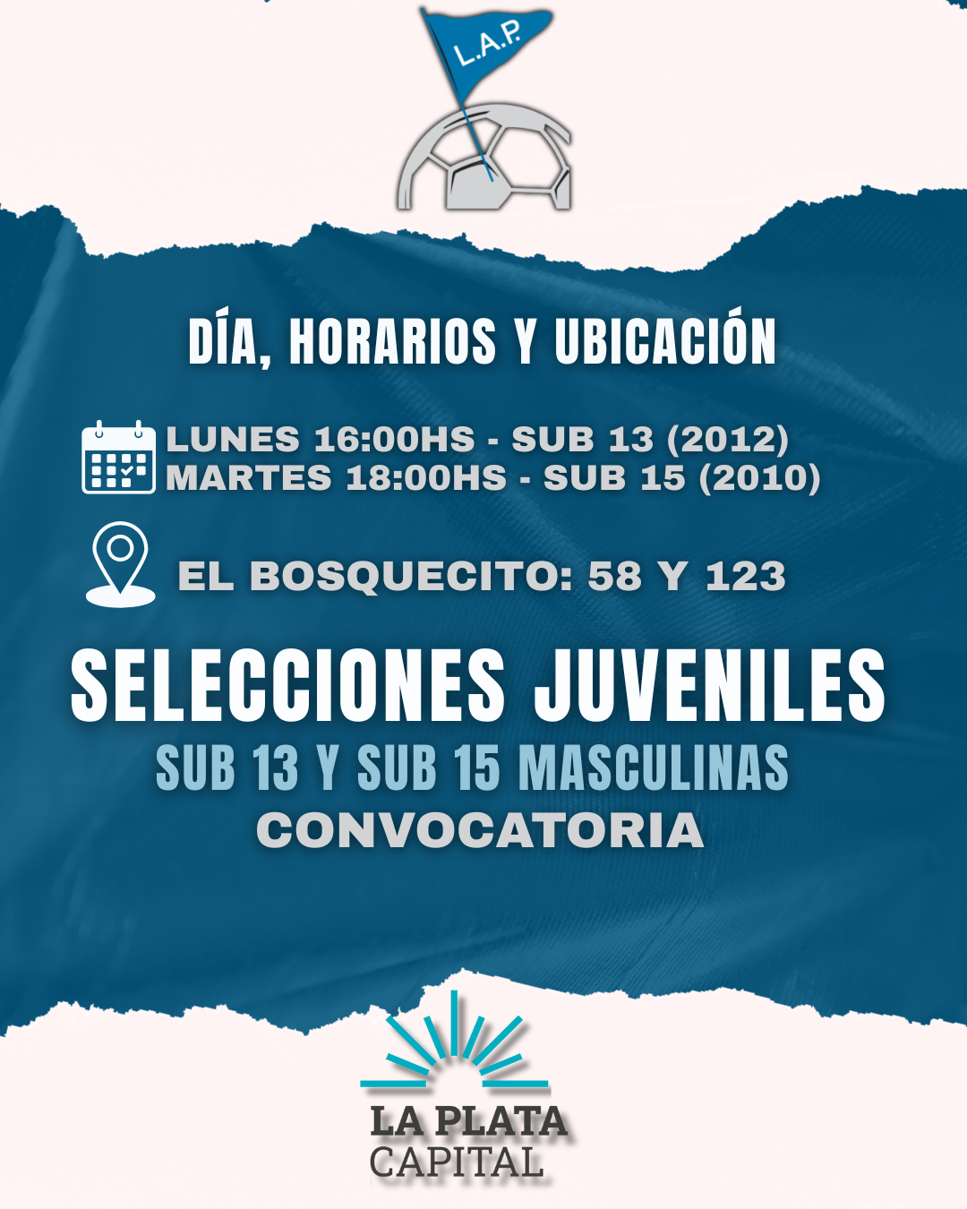 #Selecciones CONVOCATORIA SELECCIONES JUVENILES