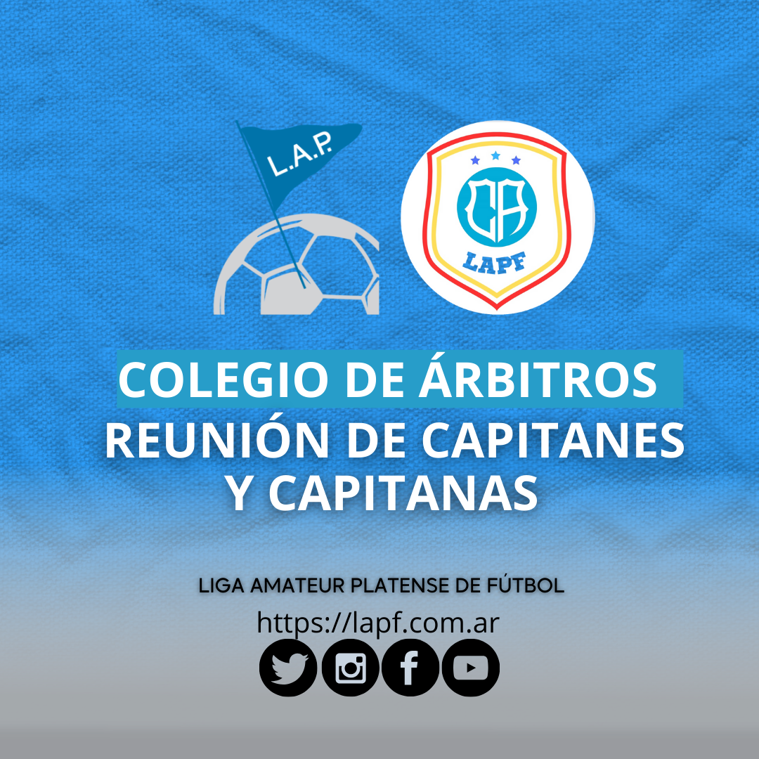 #ColegioDeÁrbitros | REUNIÓN CON CAPITANES Y CAPITANAS
