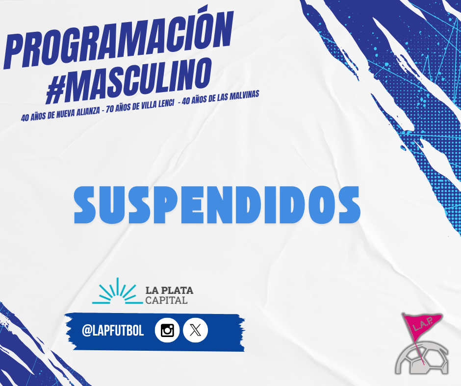 PROGRAMACIÓN SUSPENDIDOS