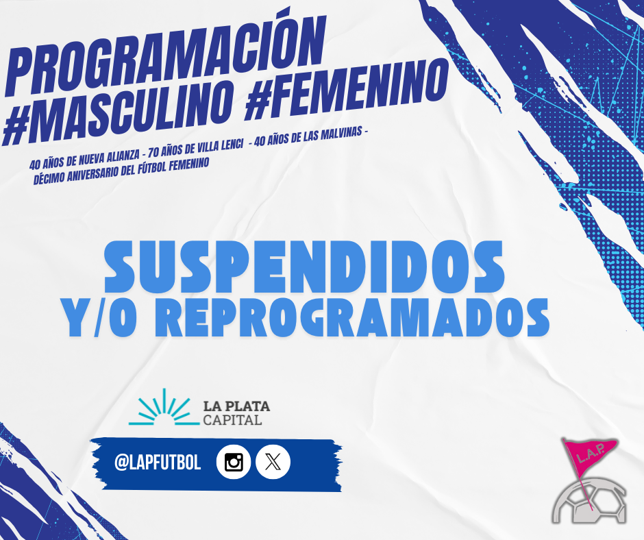 PROGRAMACIÓN REPROGRAMADOS Y/O SUSPENDIDOS