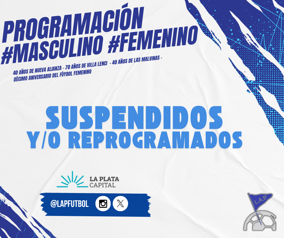 PROGRAMACIÓN REPROGRAMADOS Y/O SUSPENDIDOS
