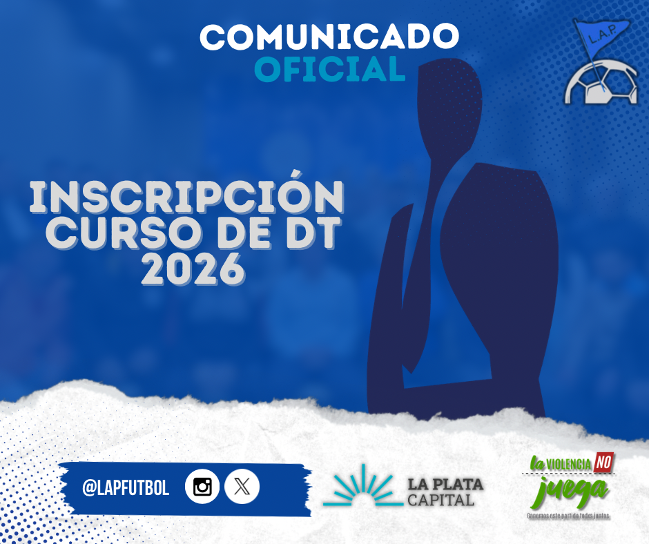 #CursoDT | ABRE LA INSCRIPCIÓN AL CURSO DE TÉCNICOS 2026