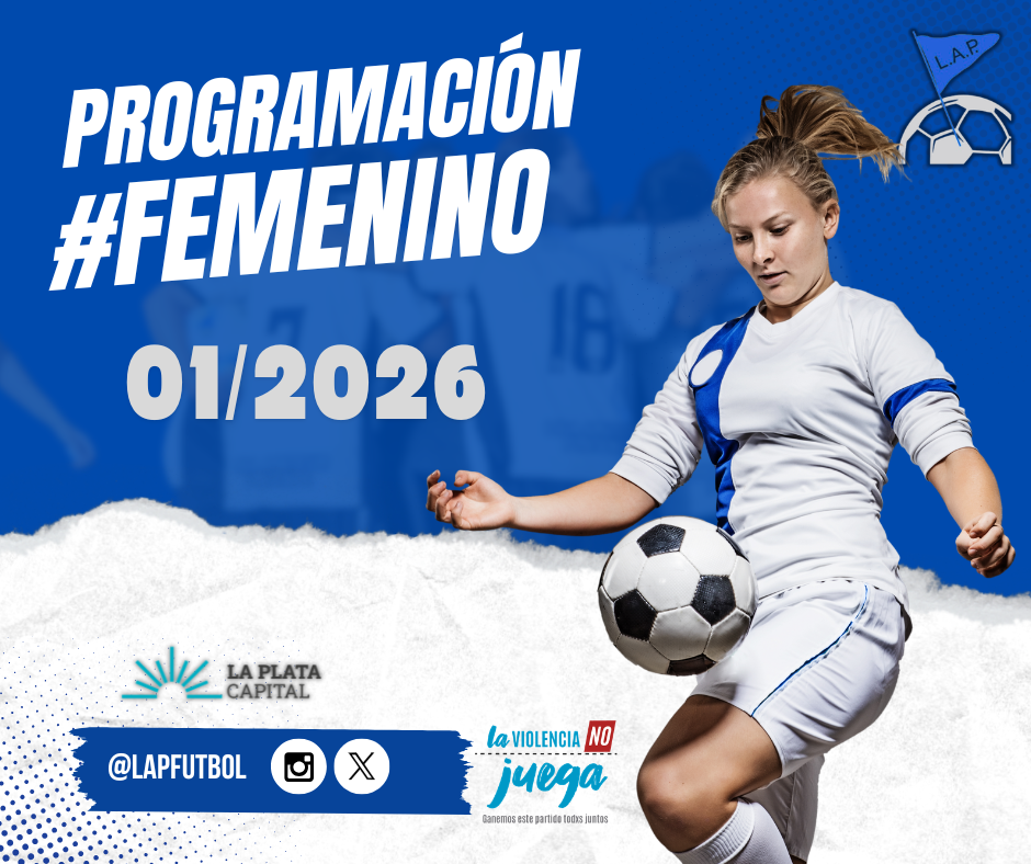 PROGRAMACIÓN NRO 1: PRIMERA A | PRIMERA B -  FECHA 1