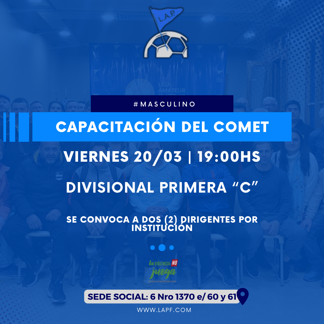#Institucional | REUNIÓN CAPACITACIÓN DEL COMET - PRIMERA C
