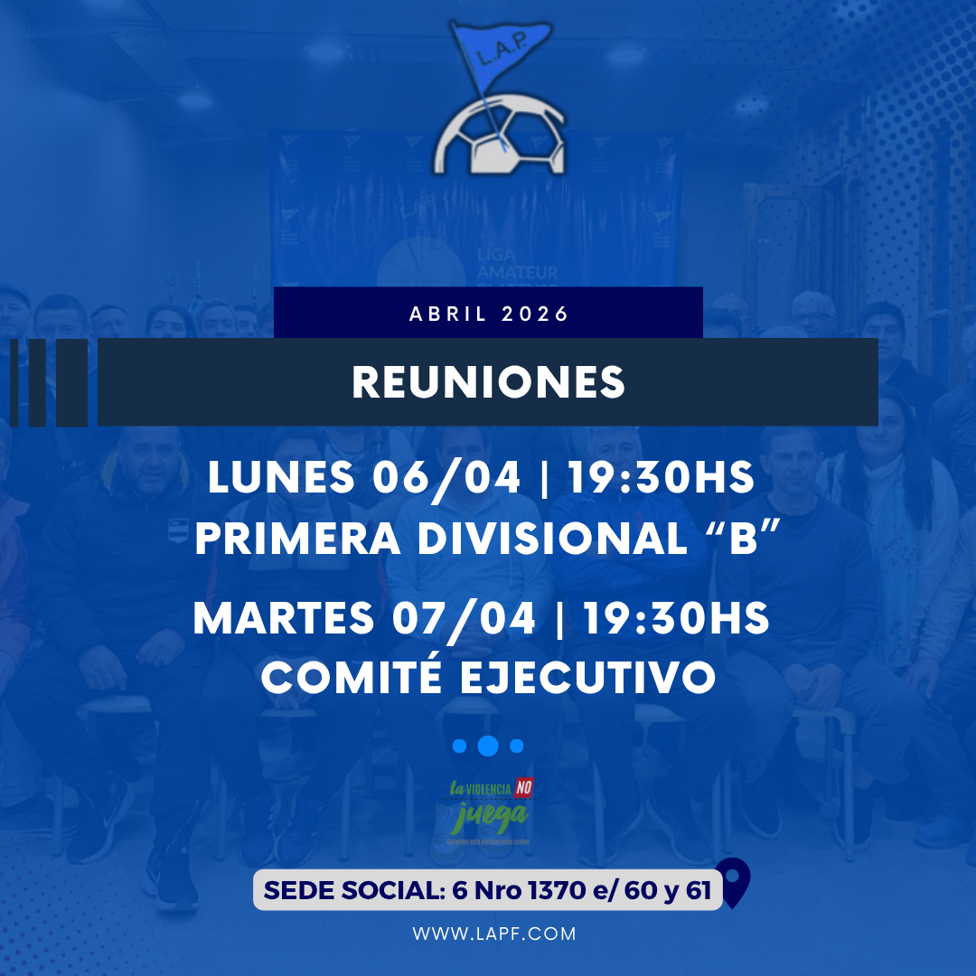 CONVOCATORIA COMITÉ EJECUTIVO – ABRIL 2026