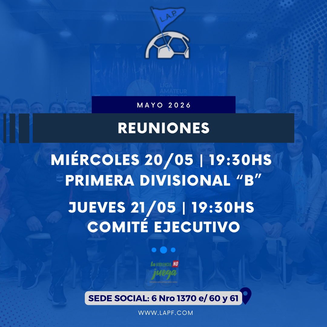 CONVOCATORIA COMITÉ EJECUTIVO – MAYO 2026