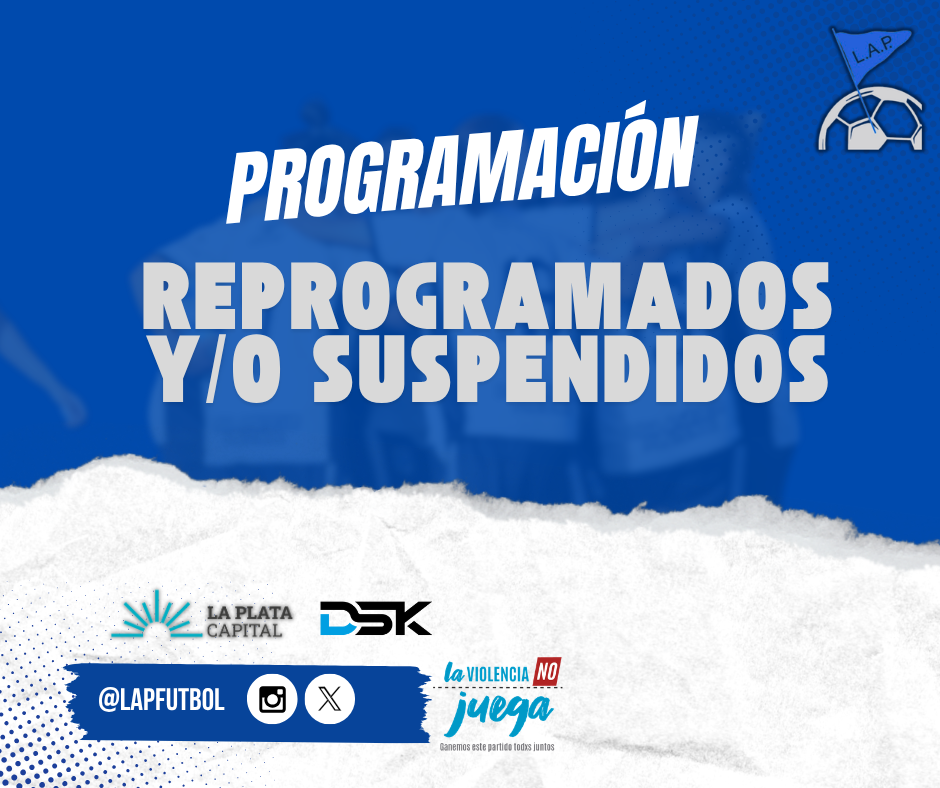 PROGRAMACIÓN REPROGRAMADOS Y/O SUSPENDIDOS