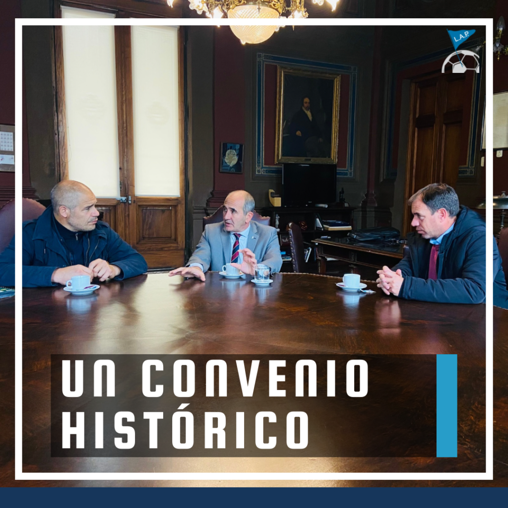 #Institucional SE FIRMÓ UN CONVENIO MARCO ENTRE LA LIGA AMATEUR Y LA UNLP