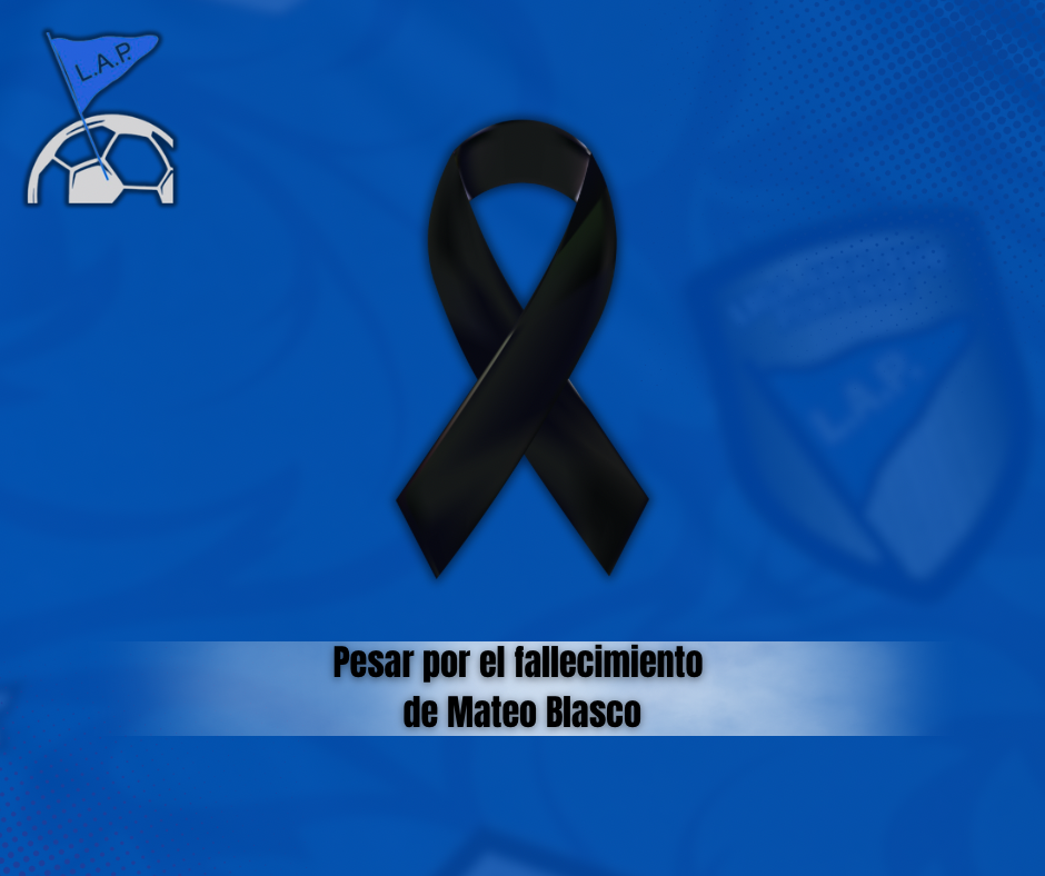 PESAR POR EL FALLECIMIENTO DE MATEO BLASCO