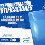 #ReProgramación NOTIFICACIONES DEL SÁBADO 11 Y DOMINGO 12 DE ABRIL