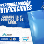 #ReProgramación | NOTIFICACIONES DEL SÁBADO 18 Y DOMINGO 19 DE ABRIL